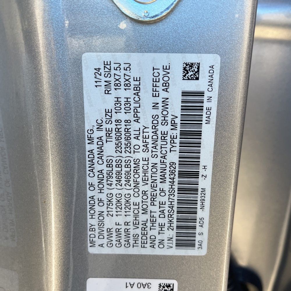 2025 Honda CR-V EX-L - Image 53