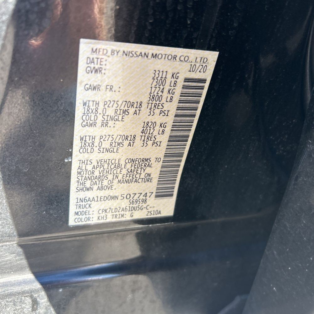 2021 Nissan Titan - Image 37