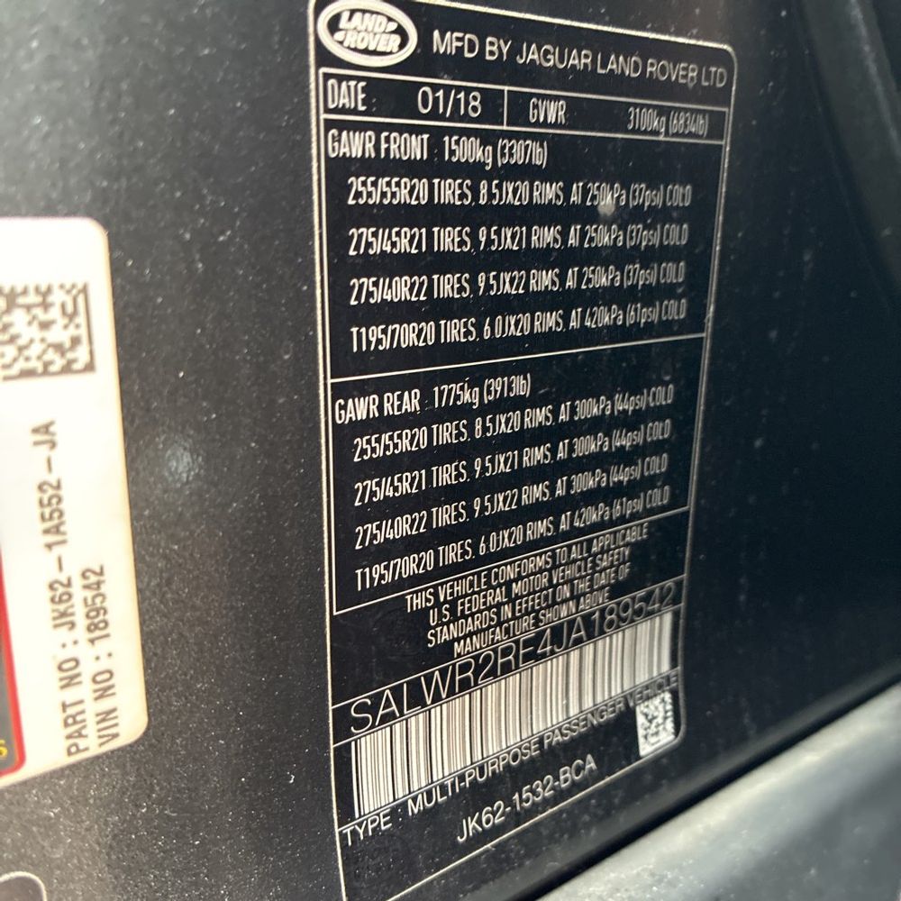2018 Land Rover Range Rover Sport - Image 38