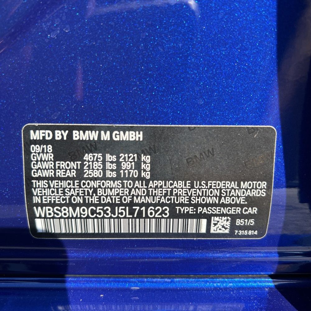 2018 BMW M3 - Image 38