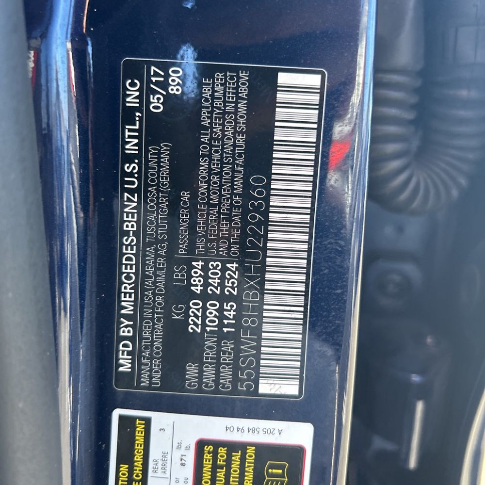 2017 Mercedes-Benz C-Class - Image 60