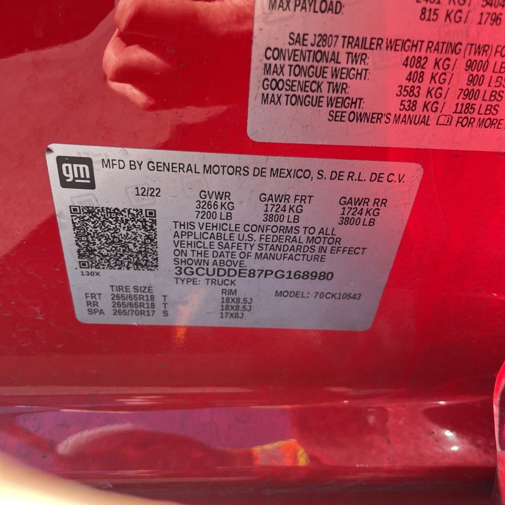 2023 Chevrolet Silverado 1500 - Image 3