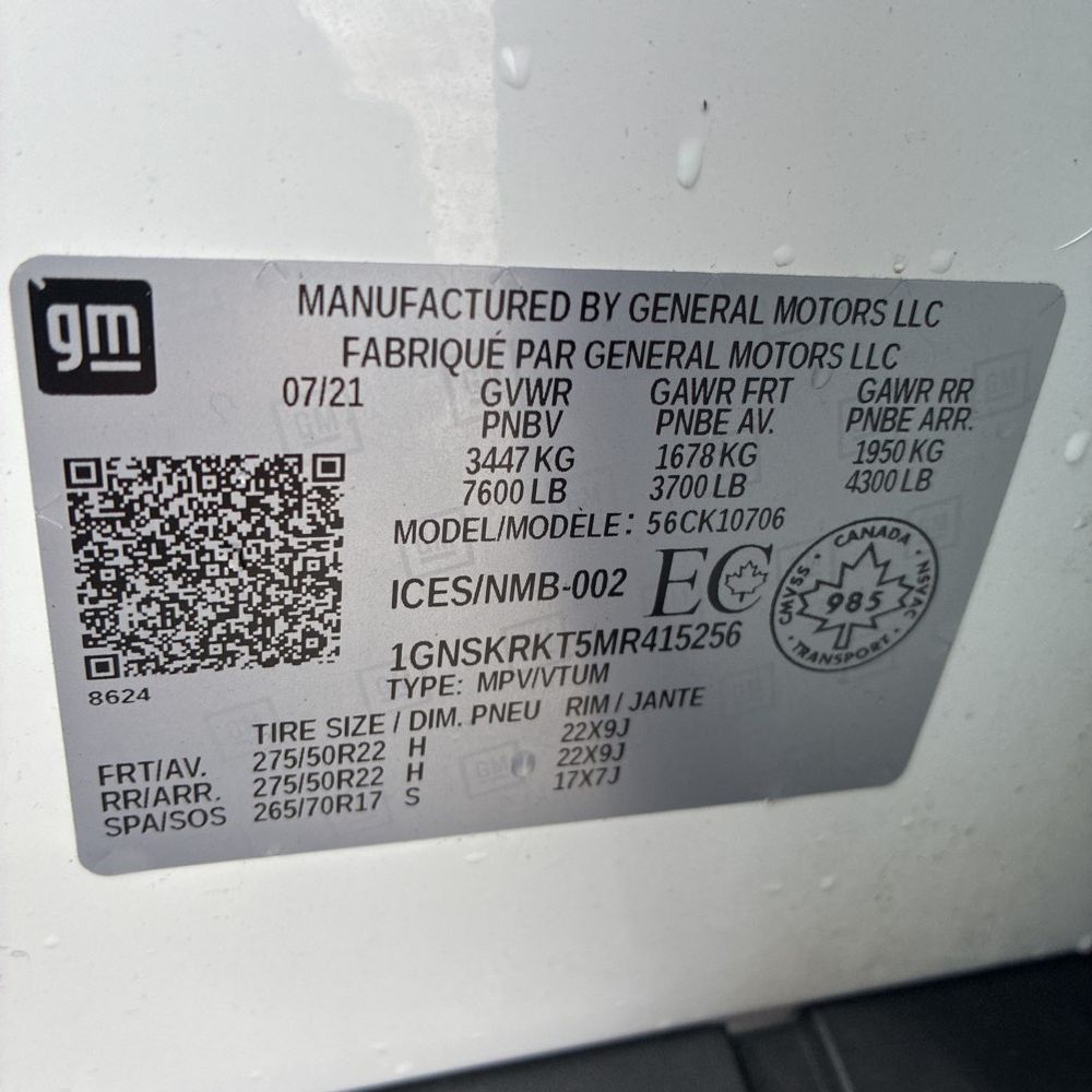 2021 Chevrolet Tahoe - Image 3